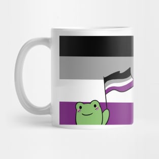 rana bandera asexual Mug